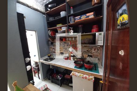 Cozinha de apartamento para alugar com 1 quarto, 33m² em Itararé, São Vicente
