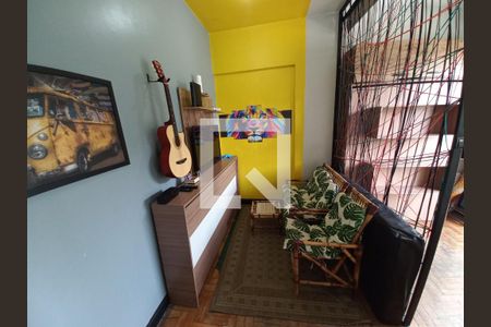 Sala de apartamento para alugar com 1 quarto, 33m² em Itararé, São Vicente