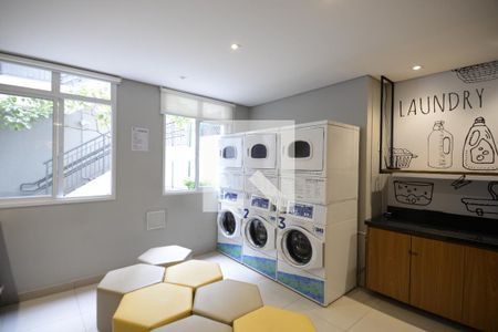 Apartamento para alugar com 34m², 1 quarto e 1 vagaLavanderia
