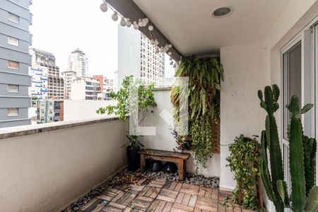 Varanda de kitnet/studio para alugar com 1 quarto, 36m² em Vila Buarque, São Paulo