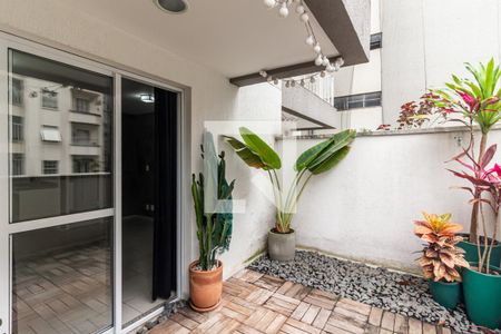 Varanda de kitnet/studio para alugar com 1 quarto, 36m² em Vila Buarque, São Paulo