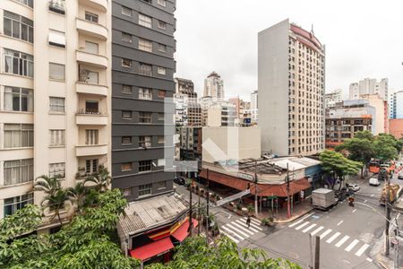 Vista da Varanda de kitnet/studio para alugar com 1 quarto, 36m² em Vila Buarque, São Paulo