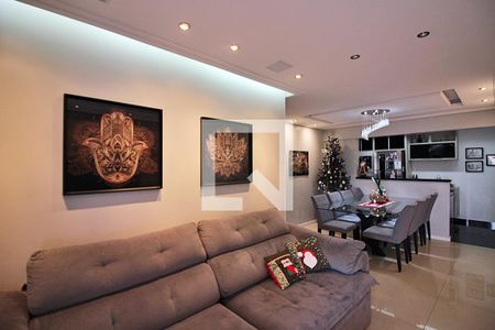 Sala  de apartamento à venda com 3 quartos, 104m² em Centro, São Bernardo do Campo