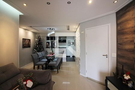 Sala  de apartamento à venda com 3 quartos, 104m² em Centro, São Bernardo do Campo