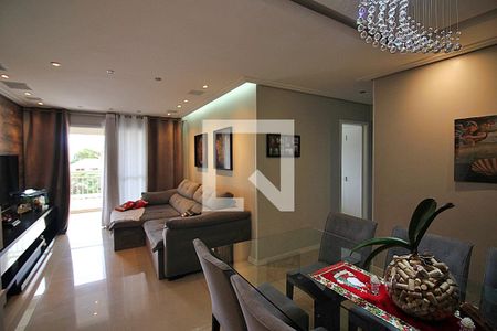 Sala  de apartamento à venda com 3 quartos, 104m² em Centro, São Bernardo do Campo