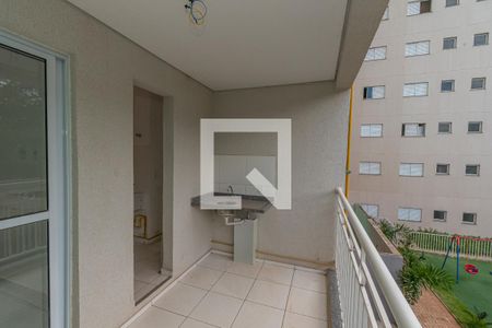 Varanda  de apartamento para alugar com 2 quartos, 60m² em Jardim Residencial Firenze, Hortolândia