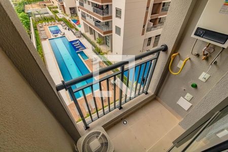 Varanda da Sala de apartamento à venda com 1 quarto, 30m² em Jardim Prudência, São Paulo