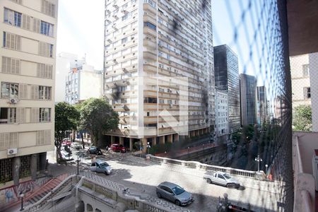Sala Vista de apartamento à venda com 3 quartos, 159m² em Centro Histórico, Porto Alegre