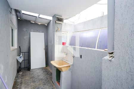 Área de Serviço de casa para alugar com 2 quartos, 70m² em Vila Gumercindo, São Paulo