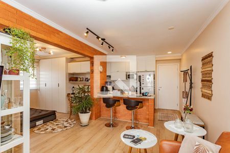 Sala de apartamento para alugar com 2 quartos, 67m² em Vila Água Funda, São Paulo