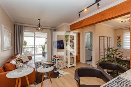 Sala de apartamento para alugar com 2 quartos, 67m² em Vila Água Funda, São Paulo