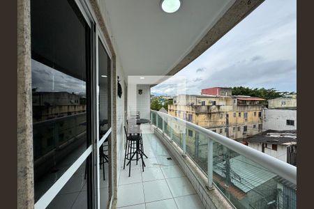 Varanda de apartamento à venda com 2 quartos, 55m² em Recreio dos Bandeirantes, Rio de Janeiro
