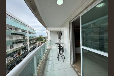 Varanda de apartamento à venda com 2 quartos, 55m² em Recreio dos Bandeirantes, Rio de Janeiro