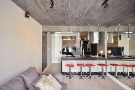 Sala de apartamento à venda com 2 quartos, 64m² em Vila Andrade, São Paulo