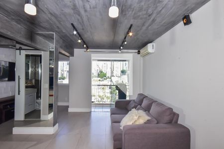 Sala de apartamento à venda com 2 quartos, 64m² em Vila Andrade, São Paulo