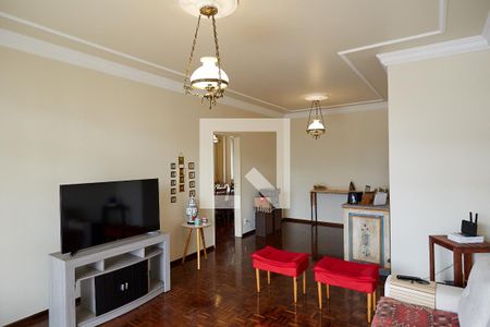 Sala de apartamento à venda com 3 quartos, 120m² em São Pedro, Belo Horizonte