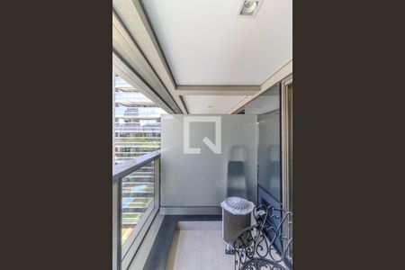 Studio para alugar com 28m², 1 quarto e sem vagaVaranda