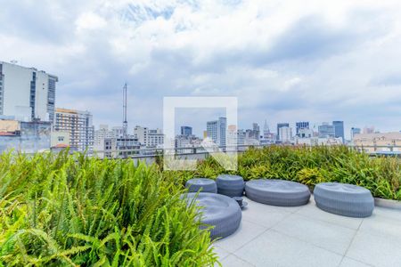 Studio para alugar com 28m², 1 quarto e sem vagalounge