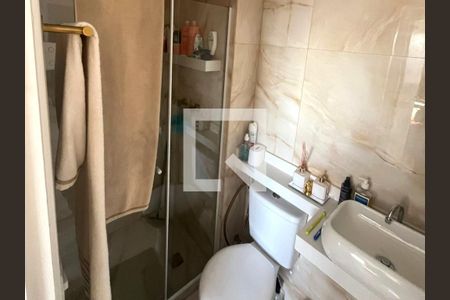 Banheiro de apartamento à venda com 2 quartos, 37m² em Vila dos Andradas, São Paulo