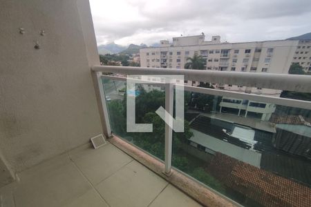 varanda de apartamento para alugar com 1 quarto, 47m² em Taquara, Rio de Janeiro