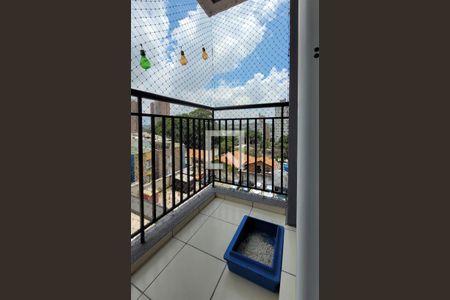 Sacada de apartamento à venda com 2 quartos, 56m² em Vila Homero Thon, Santo André