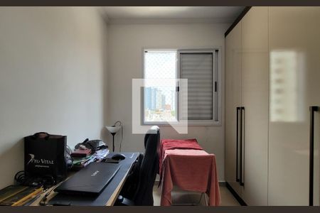 Quarto de apartamento à venda com 2 quartos, 56m² em Vila Homero Thon, Santo André