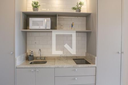 Studio para alugar com 26m², 1 quarto e sem vaga Studio para alugar com 26m², 1 quarto e sem vagaCozinha