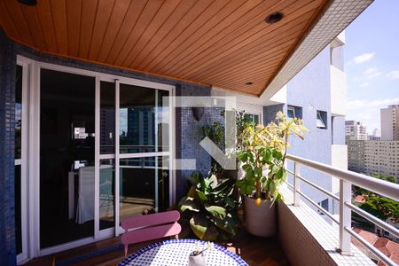 Sala - Varanda de apartamento para alugar com 3 quartos, 120m² em Aclimação, São Paulo