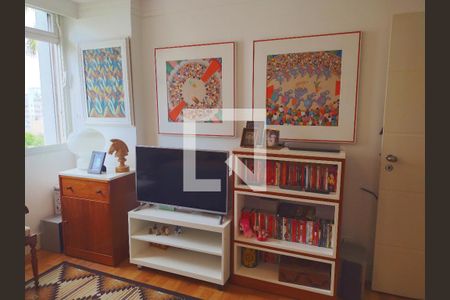 sala de apartamento à venda com 3 quartos, 136m² em Higienópolis, São Paulo