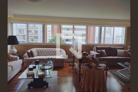 sala de apartamento à venda com 3 quartos, 136m² em Higienópolis, São Paulo