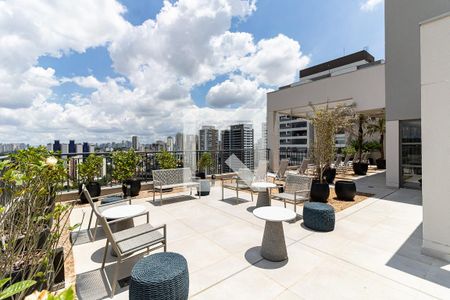 Apartamento para alugar com 29m², 1 quarto e sem vagaTerraço - Lounge