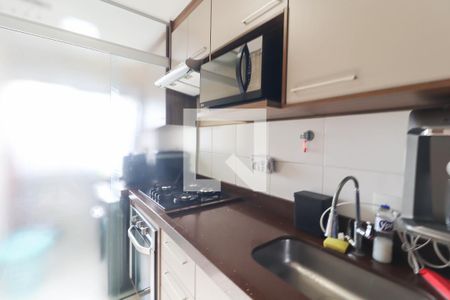 Cozinha e Área de Serviço de apartamento para alugar com 2 quartos, 52m² em Jardim Tamoio, Jundiaí