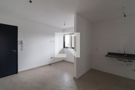 Sala e Cozinha de apartamento à venda com 2 quartos, 46m² em Parque Cruzeiro do Sul, São Paulo