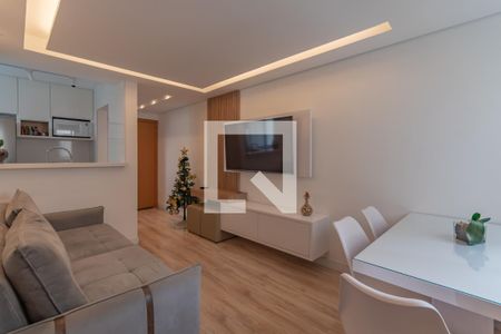 Sala de apartamento para alugar com 2 quartos, 50m² em Castelo, Belo Horizonte