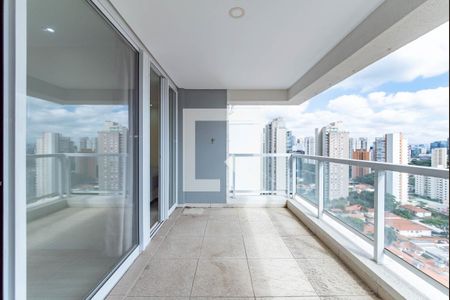Varanda de apartamento para alugar com 1 quarto, 45m² em Brooklin, São Paulo