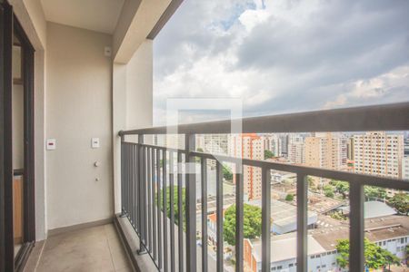 Studio para alugar com 27m², 1 quarto e sem vagaVaranda