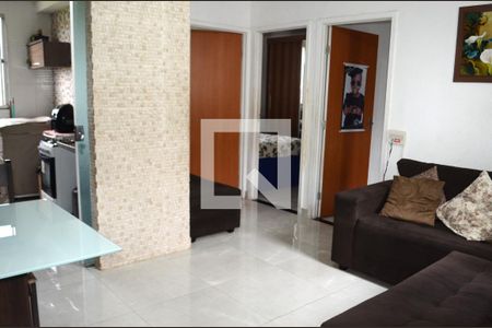 Sala de apartamento para alugar com 2 quartos, 48m² em Vista do Sol, Belo Horizonte