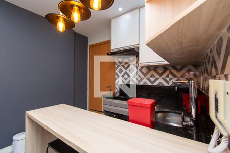 Cozinha de apartamento para alugar com 1 quarto, 37m² em Centro, Guarulhos