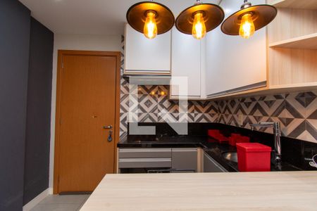 Cozinha de apartamento para alugar com 1 quarto, 37m² em Centro, Guarulhos