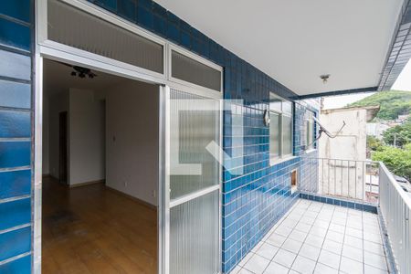 Varanda da Sala de apartamento à venda com 2 quartos, 69m² em Vaz Lobo, Rio de Janeiro