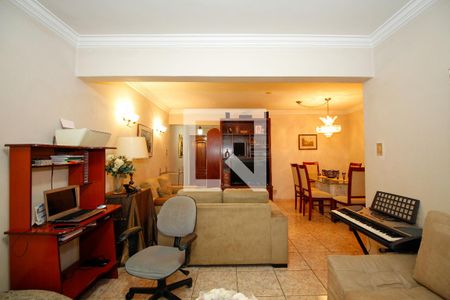 Sala de Estar e Jantar de apartamento à venda com 3 quartos, 128m² em Pinheiros, São Paulo