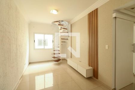 Sala de apartamento para alugar com 3 quartos, 140m² em Barcelona, São Caetano do Sul