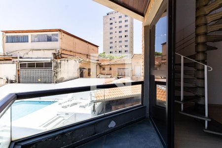 Varanda da Sala de apartamento para alugar com 1 quarto, 40m² em Aclimação, São Paulo