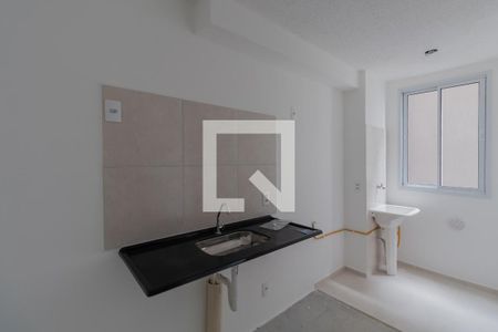 Apartamento à venda com 38m², 2 quartos e 1 vagaCozinha e Área de Serviço