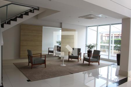 Studio para alugar com 38m², 1 quarto e 1 vagaHall social