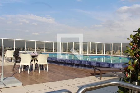 Studio para alugar com 38m², 1 quarto e 1 vagaPiscina