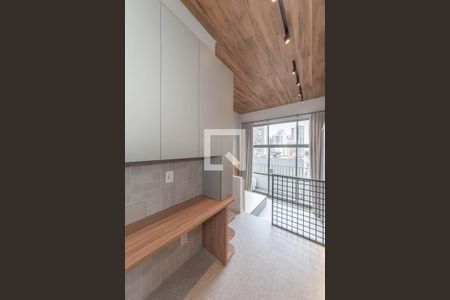 Apartamento à venda com 27m², 1 quarto e sem vaga Apartamento à venda com 27m², 1 quarto e sem vagaCozinha