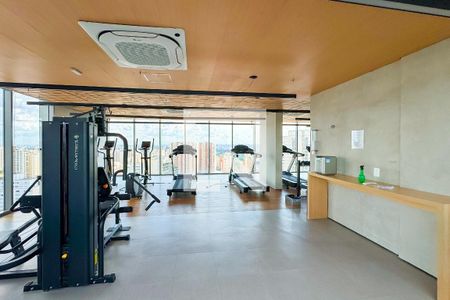 Studio para alugar com 27m², 1 quarto e sem vagaAcademia