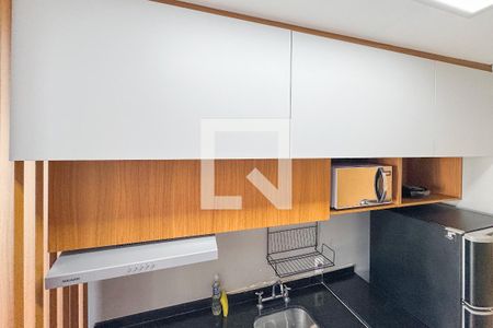 Studio para alugar com 27m², 1 quarto e sem vagaCozinha - Armários