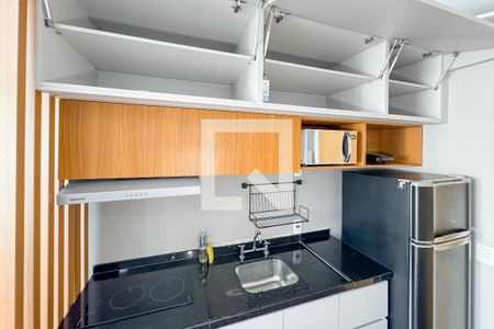 Studio para alugar com 27m², 1 quarto e sem vagaCozinha - Armários